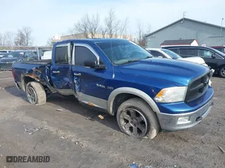 2010 Dodge Ram 1500 Laramie with VIN 1D7RV1GTXAS150532, listed as a IAAI auction lot 42010395 with 142,776 mi miles. Bid and sale history available at carsss.com. Image 1.