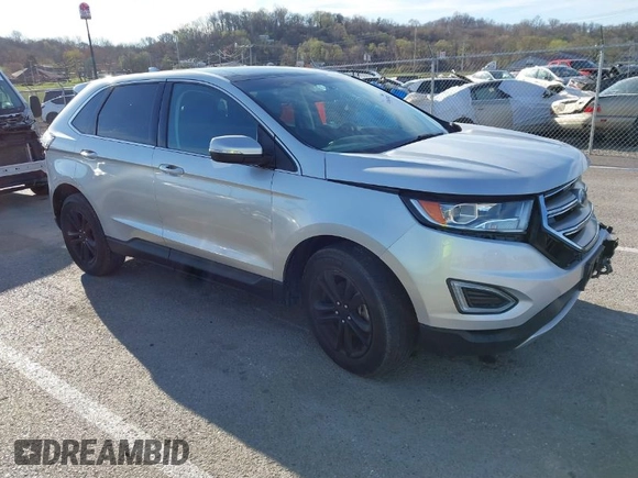 2016 Ford Edge SEL with VIN 2FMPK3J98GBB75205, listed as a IAAI auction lot 41864948 with 99,653 mi miles. Bid and sale history available at carsss.com. Image 1.