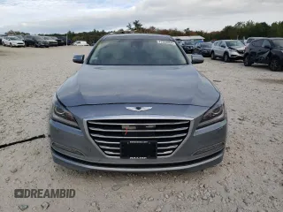 2017 Genesis G80 3.8L with VIN KMHGN4JE0HU191405, listed as a Copart auction lot 72058054 with 130,027 mi miles and Salvage Title. Bid and sale history available at carsss.com. Image 5.