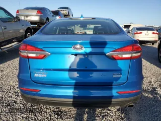 2020 Ford Fusion SEL with VIN 3FA6P0CD6LR131061, listed as a Copart auction lot 53372315 with 122,120 mi miles and Salvage title. Bid and sale history available at DreamBid. Image 6.