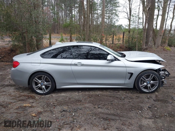 2015 BMW 4 Series 435i with VIN WBA3R1C56FK194866, listed as a IAAI auction lot 41858787 with 77,948 mi miles and . Bid and sale history available at carsss.com. Image 13.