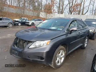 2010 Lexus RX 350 with VIN 2T2BK1BA5AC068733, listed as a IAAI auction lot 41487044 with 177,738 mi miles and . Bid and sale history available at DreamBid. Image 2.