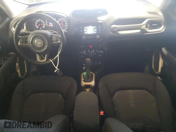 2017 Jeep Renegade Latitude with VIN ZACCJBBB5HPE48244, listed as a Copart auction lot 57561845 with 100,927 mi miles and Salvage title. Bid and sale history available at DreamBid. Image 8.