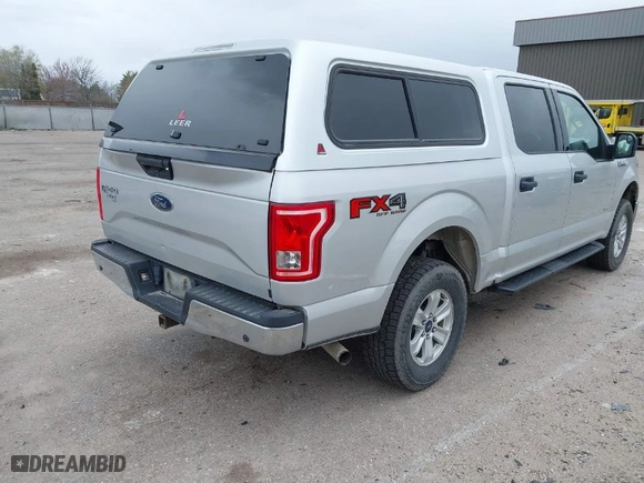2017 Ford F-150 XL with VIN 1FTEW1EG4HKC87715, listed as a IAAI auction lot 41900701 with 80,786 mi miles. Bid and sale history available at carsss.com. Image 4.