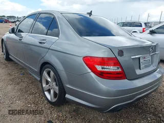 2014 Mercedes-Benz C 250 Sport with VIN WDDGF4HB7EA966475, listed as a IAAI auction lot 42777680 with 148,432 mi miles and . Bid and sale history available at DreamBid. Image 3.