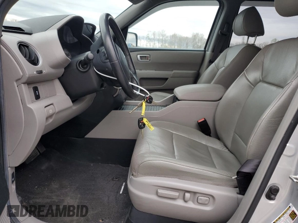 2013 Honda Pilot EX-L with VIN 5FNYF4H52DB008035, listed as a Copart auction lot 53249375 with 110,465 mi miles and Salvage Title. Bid and sale history available at carsss.com. Image 7.