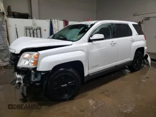 2016 GMC Terrain SLE with VIN 2GKALMEK9G6319304, listed as a Copart auction lot 45650705 with 166,917 mi miles and Salvage Title. Bid and sale history available at carsss.com. Image 1.