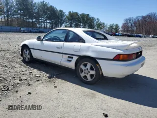 1993 Toyota MR2 z VIN JT2SW21M4P0020582, wystawiony jako Copart lot #50627185 z przebiegiem Nie podano mil oraz Szkoda całkowita • Salvage title. Historia ofert i sprzedaży dostępna na DreamBid. Obrazek 2.