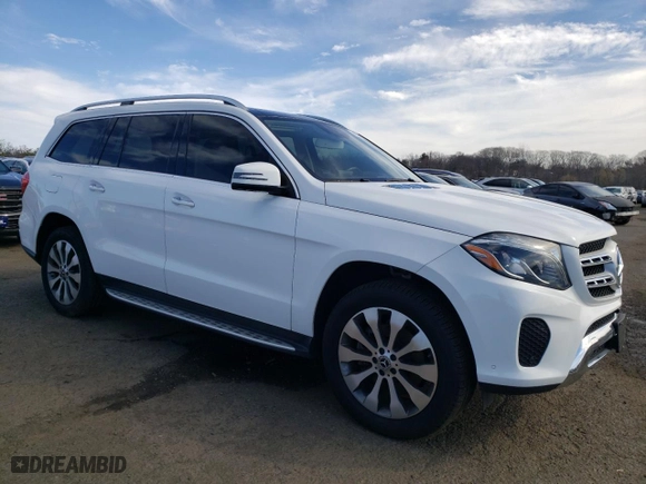 2019 Mercedes-Benz GLS with VIN 4JGDF6EE0KB220393, listed as a Copart auction lot 49040695 with 130,331 mi miles and Salvage Title. Bid and sale history available at carsss.com. Image 4.