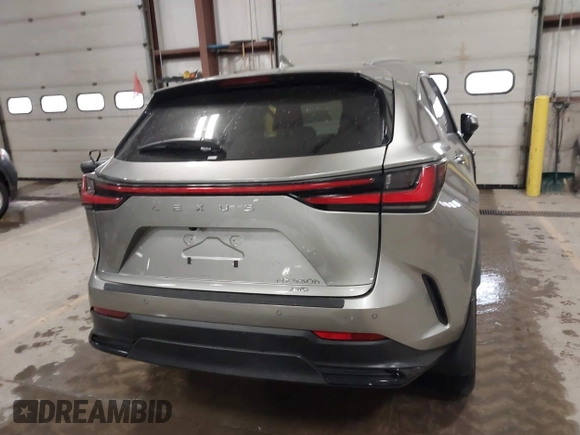 2025 Lexus NX 350h with VIN 2T2AKCEZ8SC043058, listed as a IAAI auction lot 41525981 with 1,575 mi miles and . Bid and sale history available at DreamBid. Image 16.