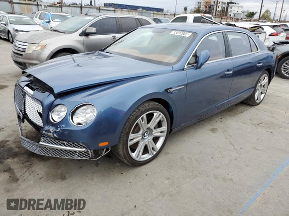 2014 Bentley Flying Spur with VIN SCBEC9ZA7EC088678, listed as a Copart auction lot 53692905 with 45,362 mi miles and Salvage Title. Bid and sale history available at DreamBid. Image 1.