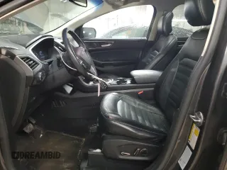 2015 Ford Edge SEL with VIN 2FMTK4J97FBB14785, listed as a Copart auction lot 51090775 with 161,710 mi miles and Salvage Title. Bid and sale history available at carsss.com. Image 7.