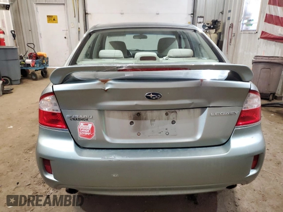 2009 Subaru Legacy Special z VIN 4S3BL616997228766, wystawiony jako Copart lot #48856675 z przebiegiem 119 600 mil mil oraz Szkoda całkowita • Salvage title. Historia ofert i sprzedaży dostępna na DreamBid. Obrazek 6.