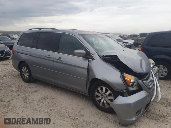 2009 Honda Odyssey EX-L z VIN 5FNRL38669B034578, wystawiony jako Copart lot #53000065 z przebiegiem 177 850 mil mil oraz Szkoda całkowita • Salvage title. Historia ofert i sprzedaży dostępna na DreamBid. Obrazek 4.