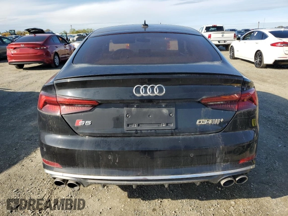2019 Audi S5 Sportback Premium Plus z VIN WAUB4CF53KA014745, wystawiony jako Copart lot #50214965 z przebiegiem Nie podano mil oraz Czysty tytuł • Clean title. Historia ofert i sprzedaży dostępna na DreamBid. Obrazek 6.