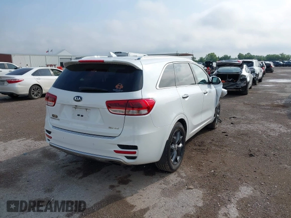 2018 Kia Sorento SX with VIN 5XYPK4A57JG407206, listed as a IAAI auction lot 42378049 with Not provided miles and . Bid and sale history available at DreamBid. Image 4.