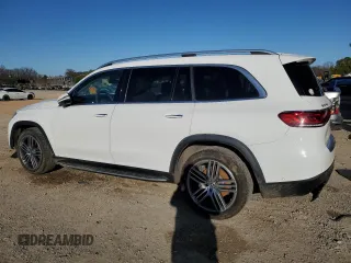 2020 Mercedes-Benz GLS 450 with VIN 4JGFF5KE2LA130256, listed as a Copart auction lot 47644455 with 91,785 mi miles and Salvage title. Bid and sale history available at DreamBid. Image 2.