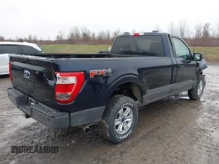 2022 Ford F-150 XL with VIN 1FTMF1E58NKD16686, listed as a IAAI auction lot 41973716 with 85,544 mi miles and . Bid and sale history available at DreamBid. Image 4.