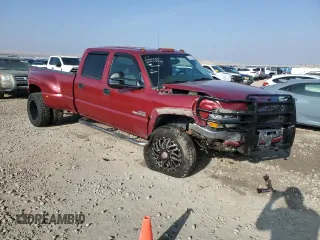 2006 GMC Sierra 3500 DRW SLE1 z VIN 1GTJK33D86F155187, wystawiony jako Copart lot #83437764 z przebiegiem 100 394 mil mil oraz Szkody całkowita. Historia ofert i sprzedaży dostępna na DreamBid. Obrazek 4.