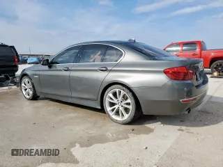 2014 BMW 5 Series 535i with VIN WBA5B1C5XED480073, listed as a Copart auction lot 50548555 with 101,179 mi miles and Clean Title. Bid and sale history available at carsss.com. Image 2.