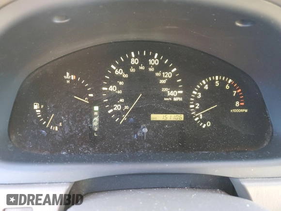 2001 Lexus RX 300 with VIN JTJGF10U910091368, listed as a Copart auction lot 69327224 with 151,106 mi miles and Salvage Title. Bid and sale history available at carsss.com. Image 9.