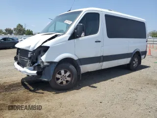 2017 Mercedes-Benz Sprinter with VIN WDZPE7CD7HP534574, listed as a Copart auction lot 52471474 with Not Provided miles and Salvage Title. Bid and sale history available at DreamBid. Image 1.