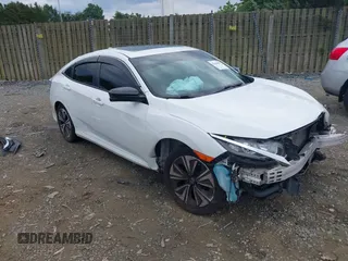2016 Honda Civic EX-L z VIN 2HGFC1F7XGH655138, wystawiony jako IAAI lot #42448051 z przebiegiem 168 031 mil mil oraz . Historia ofert i sprzedaży dostępna na DreamBid. Obrazek 1.