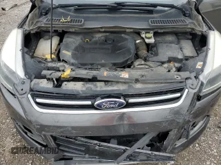 2015 Ford Escape Titanium with VIN 1FMCU9J96FUB32972, listed as a Copart auction lot 62886145 with 215,769 mi miles and Salvage title. Bid and sale history available at DreamBid. Image 12.