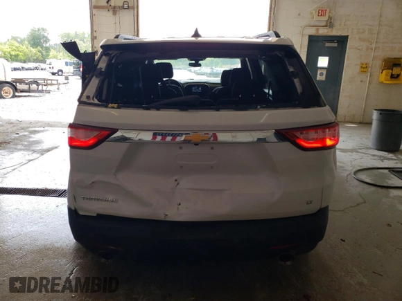 2019 Chevrolet Traverse LT Cloth with VIN 1GNERGKWXKJ274526, listed as a Copart auction lot 58529815 with 62,090 mi miles and Clean title. Bid and sale history available at DreamBid. Image 6.