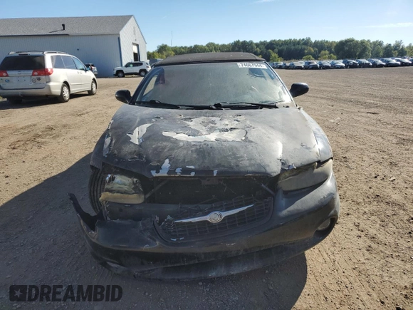 2000 Chrysler Sebring JXi z VIN 3C3EL55H4YT216123, wystawiony jako Copart lot #74667944 z przebiegiem Nie podano mil oraz Nie do naprawy. Historia ofert i sprzedaży dostępna na DreamBid. Obrazek 5.