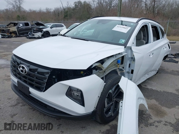 2023 Hyundai Tucson SEL with VIN 5NMJF3AE8PH293249, listed as a IAAI auction lot 41539882 with 10,160 mi miles. Bid and sale history available at carsss.com. Image 18.