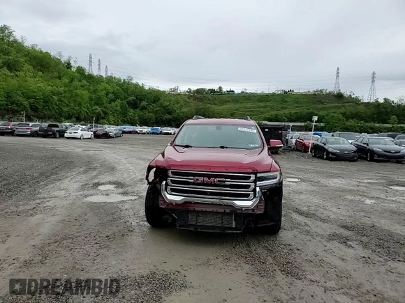 2020 GMC Acadia SLT z VIN 1GKKNULS3LZ209445, wystawiony jako Copart lot #56523835 z przebiegiem 51 733 mil mil oraz Szkoda całkowita • Salvage title. Historia ofert i sprzedaży dostępna na DreamBid. Obrazek 15.