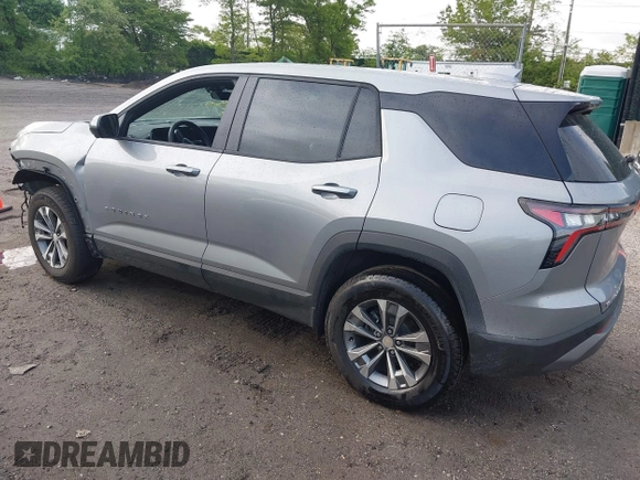 2025 Chevrolet Equinox AWD LT with VIN 3GNAXPEG1SL163963, listed as a IAAI auction lot 42329535 with 3,904 mi miles and . Bid and sale history available at DreamBid. Image 3.