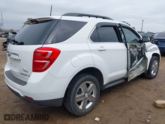 2016 Chevrolet Equinox LT with VIN 2GNALCEK0G1118238, listed as a IAAI auction lot 41596169 with 125,102 mi miles. Bid and sale history available at carsss.com. Image 4.