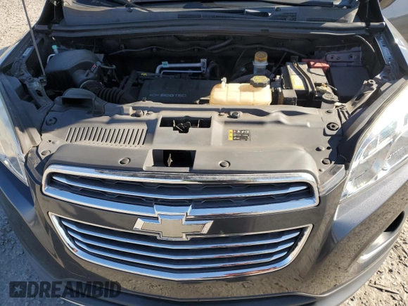 2016 Chevrolet Trax LTZ with VIN 3GNCJRSB2GL257355, listed as a Copart auction lot 89156525 with 81,010 mi miles and Salvage Title. Bid and sale history available at carsss.com. Image 11.