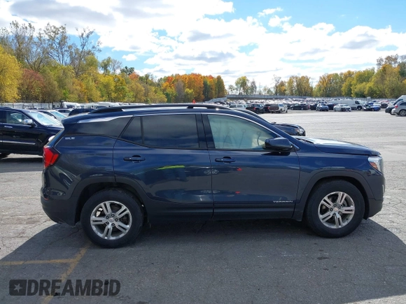 2018 GMC Terrain SLE with VIN 3GKALMEVXJL157227, listed as a IAAI auction lot 40584594 with 123,718 mi miles. Bid and sale history available at carsss.com. Image 13.