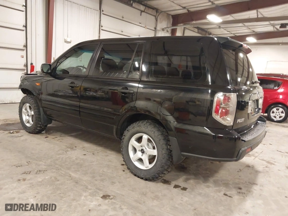 2007 Honda Pilot LX with VIN 5FNYF18117B009290, listed as a IAAI auction lot 41205310 with 150,081 mi miles. Bid and sale history available at carsss.com. Image 3.