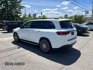 2022 Mercedes-Benz GLS 450 z VIN 4JGFF5KE0NA658946, wystawiony jako Copart lot #58987105 z przebiegiem 85 746 mil mil oraz Tytuł czysty. Historia ofert i sprzedaży dostępna na DreamBid. Obrazek 3.