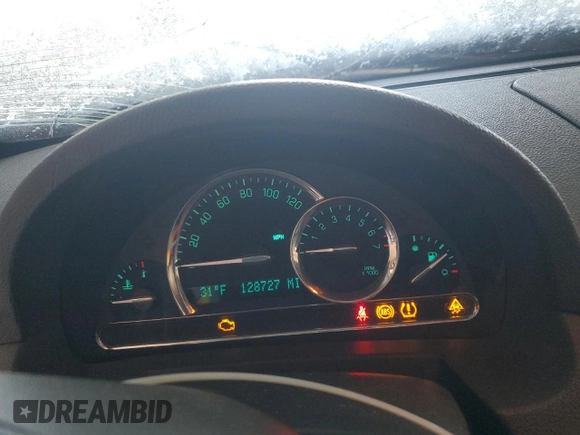 2009 Chevrolet HHR 2LT with VIN 3GNCA53V29S597907, listed as a Copart auction lot 88857845 with 128,727 mi miles and Salvage Title. Bid and sale history available at DreamBid. Image 9.