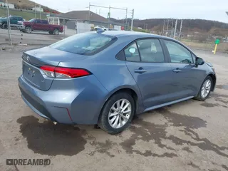 2020 Toyota Corolla LE with VIN 5YFHPRAE8LP012839, listed as a IAAI auction lot 41826438 with 46,360 mi miles. Bid and sale history available at carsss.com. Image 4.