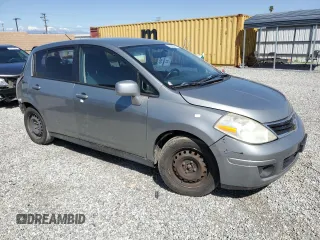 2012 Nissan Versa S with VIN 3N1BC1CP2CK201493, listed as a Copart auction lot 49668034 with 182,054 mi miles and Salvage Title. Bid and sale history available at carsss.com. Image 4.