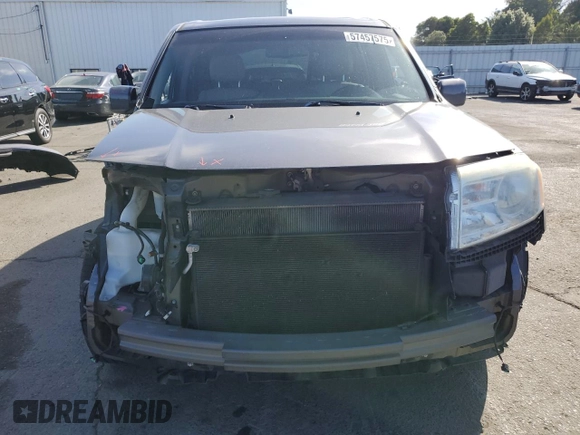 2015 Honda Pilot EX-L with VIN 5FNYF3H75FB030724, listed as a Copart auction lot 57457575 with 142,613 mi miles and Salvage title. Bid and sale history available at DreamBid. Image 5.