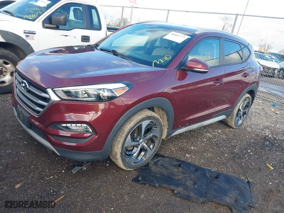 2017 Hyundai Tucson Value with VIN KM8J33A25HU530459, listed as a IAAI auction lot 40889753 with 62,223 mi miles. Bid and sale history available at carsss.com. Image 17.