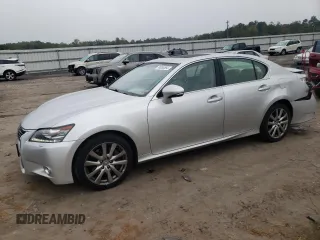 2014 Lexus GS 350 with VIN JTHCE1BL5E5023102, listed as a Copart auction lot 74055554 with 128,628 mi miles and Salvage Title. Bid and sale history available at carsss.com. Image 1.