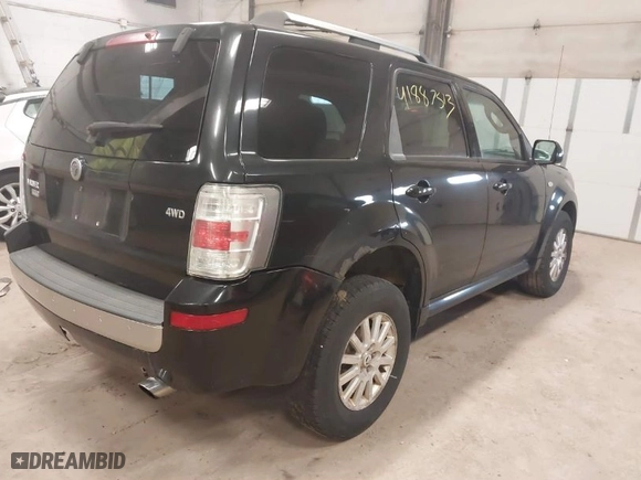 2009 Mercury Mariner Premier with VIN 4M2CU97G09KJ11510, listed as a IAAI auction lot 41887513 with 202,832 mi miles. Bid and sale history available at carsss.com. Image 4.
