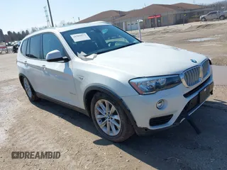 2016 BMW X3 xDrive28i with VIN 5UXWX9C5XG0D75116, listed as a IAAI auction lot 41902673 with 46,200 mi miles and . Bid and sale history available at DreamBid. Image 1.