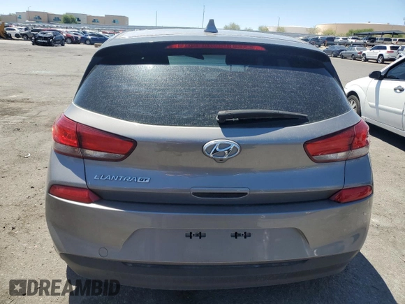 2020 Hyundai Elantra GT with VIN KMHH35LE9LU125005, listed as a Copart auction lot 65074364 with 30,770 mi miles and Salvage Title. Bid and sale history available at carsss.com. Image 6.