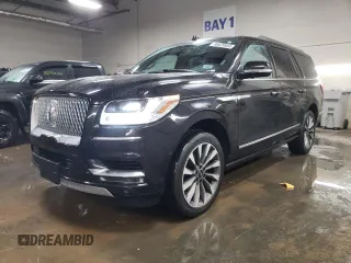 2020 Lincoln Navigator Reserve z VIN 5LMJJ3LT2LEL09736, wystawiony jako Copart lot #86629904 z przebiegiem 160 791 mil mil oraz Szkoda całkowita • Salvage title. Historia ofert i sprzedaży dostępna na DreamBid. Obrazek 1.