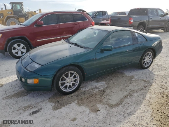 1996 Nissan 300ZX with VIN JN1RZ24D3TX600869, listed as a Copart auction lot 76474714 with NaN miles and Salvage Title. Bid and sale history available at carsss.com. Image 1.