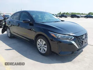 2025 Nissan Sentra S с VIN 3N1AB8BV2SY208348, выставлен на аукционе IAAI как лот 42326480 с пробегом 26 812 миль миль и . История ставок и продаж доступна на DreamBid. Изображение 1.